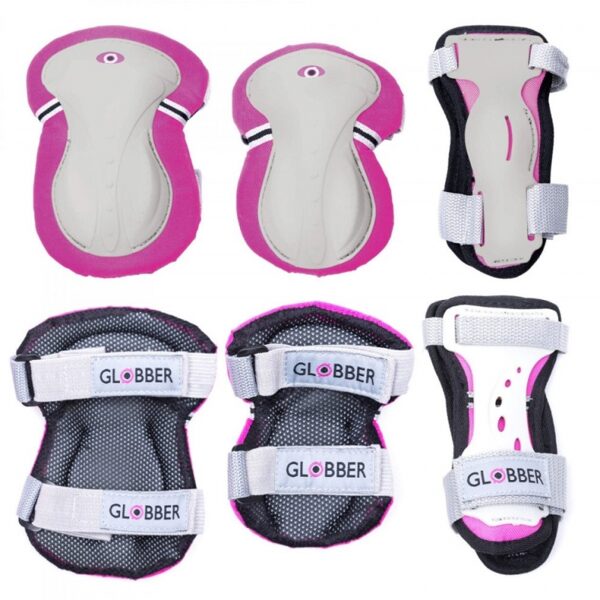 Children's Globber Knee / Elbow Protectors XS (Pink)